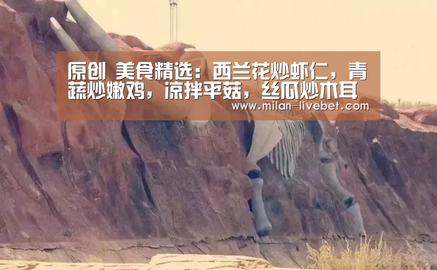 原创 美食精选:西兰花炒虾仁,青蔬炒嫩鸡,凉拌平菇,丝瓜炒木耳的做法【米兰赛事】(图2) 米兰首页